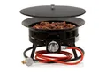 BBQ-Toro Feuerschale Gas Feuerstelle mit Lavasteinen, Ø 48 cm - 12 kW, Gasfeuerstelle