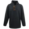 Lavecchia Hoodie Lavecchia Herren Kapuzen Hoodie LV-605 (Anthrazit-Grey, 8XL) Kapuzensweatjacke 8XL