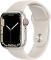 Apple Watch Series 7 41mm Aluminiumgehäuse mit Fluorelastomer Armband in...
