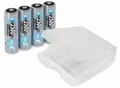ANSMANN NiMH-Mignon-Akku, maxE, 2500 mAh, 4 Stück, mit Batterienbox