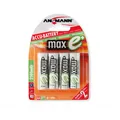 ANSMANN maxE Plus HR6 Nickel-Metall-Hydrid AA Mignon Akku 2400 mAh 4er Pack