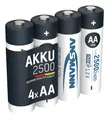 ANSMANN NiMH Akku Mignon AA Typ 2500 (min. 2400 mAh) maxE 4er Blister