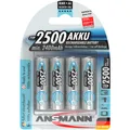 Ansmann maxE 2500mAh NiMh, Akku, silber