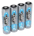 4er Pack ANSMANN NiMH Akku Mignon AA Typ 2500 (min. 2400mAh) maxE HR6 5035442