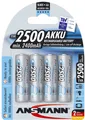 4 ANSMANN NiMH Akku maxE+, Mignon (AA) 2.500 mAh, 4er Blister