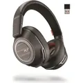 POLY Voyager 8200 UC Kopfhörer Verkabelt & Kabellos Kopfband Büro/Callcenter Bluetooth Schwarz - Schwarz