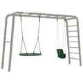 BERG PlayBase Large TL Grün inkl. Babysitz und Nestschaukel