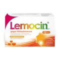 Lemocin Halsschmerztabletten – neu für Erwachsene und mit Orangengeschmack - doppelt aktiv und schnell bei Halsschmerzen - 1 x 24 Lutschtabletten