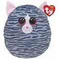 Ty 39290 - Kiki Katze - Squish A Boo / Squishy Beanies - 20cm (10") - Grau/Rosa