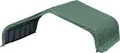 ShelterLogic Folien Weidezelt Zeltgarage Run-In-Shed Grün 730x670x380 cm