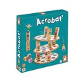 Janod - Acrobat' Geschicklichkeits- und Strategiespiel, Kinderbrettspiel, Konzentration und feinmotorische Fähigkeiten, ab 2 Spieler, ab 5 Jahren, J02757