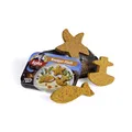 Erzi 18455 Knusperfisch von Iglo aus Holz in der Dose, Kaufladenartikel für Kinder, Rollenspiele.