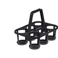 keeeper Flaschenträger 6-fach 34 x 26 x 28 cm - Grau