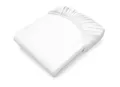 bett1 BODYGUARD Jersey-Spannbettlaken 180-200x200 cm (Weiß, robust, waschbar bei 60 °C, Rundum-Gummizug, Oeko-Tex 100)