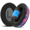 WC Freeze V2 Cloud Alpha – Abgewinkelte Ohrpolster mit kühlendem Gel für HyperX Cloud Alpha und mehr, von Wicked Cushions | Abgewinkelte Polster für extremen Komfort, extra dick | Speed Racer