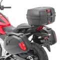 Set SCT6 Motorrad Koffer + Kofferträger + Topcase Bagtecs