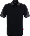 HAKRO Hakro Poloshirt Contrast #839 Gr. XL schwarz