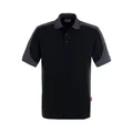 Hakro Polo-Shirt Contrast Performance schwarz Unisex-Größe: XL