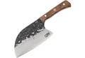 CJH Universalmesser Outdoor Kochmesser Full Tang Camping, Hackmesser Scheide Walnuss Holz