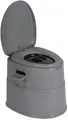 Bo-Camp Campingtoilette, teilbar, 7l, grau