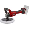 EINHELL Power X-Change Akku-Poliermaschine CE-CP 18/180 Li E-Solo, 18Volt, rot