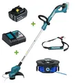 Makita DUR193Z Akku-Rasentrimmer DUR193 18V Set mit 1x Akku 5Ah und Ladegerät