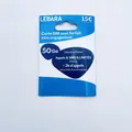 Lebara Sim-Karte + unbegrenzte Anrufe und SMS nach Frankreich + 2 Stunden zu 43