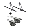 2x Fahrradträger ORION+Dachträger VDP für für Opel Astra H 3Türer 04-11