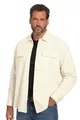 JP 1880 Herren Hemd, Overshirt, 1 Hemd, Taupe, 3XL EU