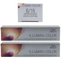 Wella Illumina 2 x 60 ml 6/16 dunkelblond asch violett Set
