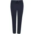 hajo Damen Homewear Hose - Jogginghose, Klima-Komfort, Interlock, Baumwoll-Mix Blau M