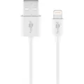 Goobay Lightning USB Lade- und Synchronisationskabel (1 m, USB 2.0, 5 W) (54600)