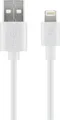 Goobay USB Sync- & Ladekabel Light ning 1m 1,0m(weiss) PL