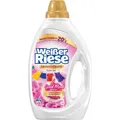 Henkel AG & Co. KGaA Weißer Riese Color Gel Aromatherapie Orchidee Flüssigwaschmittel, Ergiebiges Colorwaschmittel mit starker Fleckenentfernung, 990 ml - Henkelflasche, 22 WL WG22A