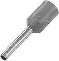 TRU Components 1091280 Aderendhülse 0.75mm² Teilisoliert Grau 100St.