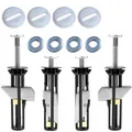 DGMI 4 Stück Wc Sitz Befestigung Toilettensitz Befestigung Wc Sitz Schrauben Set Edelstahl Mutter Schrauben Toilettensitz Schraubensatz WC Sitz Ersatzteile für Toilette Top Montage Schrauben Zubehör