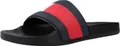 TOMMY HILFIGER Herren Slipper Band Sea Swimming Pool Mann Beachwear Slide Artikel FM0FM04263, EUR 40 - UK 6,5 - USA 7,5 - CM 25, Gomma 100%