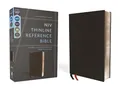 NIV, Thinline Reference Bible (Deep Study at a Portable Size), Genuine Leather, Calfskin, Black, Red Letter, Comfort Print: New International Version, ... Premium Leather Calfskin, Red Letter Edition