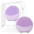 FOREO LUNA 4 mini Gesichtsreinigungsbürste & -Massage - Premium Hautpflege - Verbessert Aufnahme von Gesichtspflegeprodukten - Einfache Hautpflege-Tools - Für alle Hauttypen - Lavender