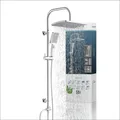 SCHÜTTE Duschsystem MALLORCA, Regendusche ohne Armatur, Duschbrause, Dusche in Chrom