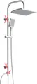 Schütte MALLORCA Aufputz-Duschset – Design-Brausegarnitur, Modern, Kompakt