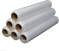 6 Rollen Stretchfolie 17 my x 500 mm Transparent – Palettenfolie, Wickelfolie