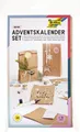 Folia Adventskalender-Set PAPIERTÜTEN NATUR, aus 24 lebensmittelechten Tüten, Ko