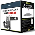 Starre Anhängerkupplung für PONTIAC Montana 04.1998-12.2005 Auto Hak NEU
