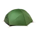 Naturehike Mongar Zelt Ultraleichtes Zelt Doppelzelt Rucksack Zelt Camping Zelt 3 Jahreszeiten Zelt für 2 Personen Rucksackreisen Outdoor Radfahren Camping(210T Waldgrün)
