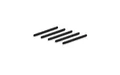Wacom Stiftspitzen Standard in schwarz, 5er-Pack