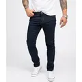 Rock Creek Slim-fit-Jeans Herren Jeans Slim Fit Dunkelblau RC-2138 W38 L32