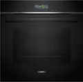 Siemens HB734G1B1 iQ700  Einbaubackofen, 60 cm breit, 71 L, TFT Touchdisplay, Home Connec, schwarz/ Edelstahl