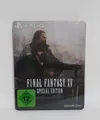 Final Fantasy XV Special Edition 15 PS4 2016 Sony Playstation 4 Spiel Steelbook