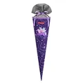 Step by Step Schultüte „Pegasus Emily“, passend zum Schulranzen, aus recycelten PET-Flaschen, Verschluss aus Stoff, 5L Füllvolumen, 70 cm Höhe, für die 1. Klasse, lila